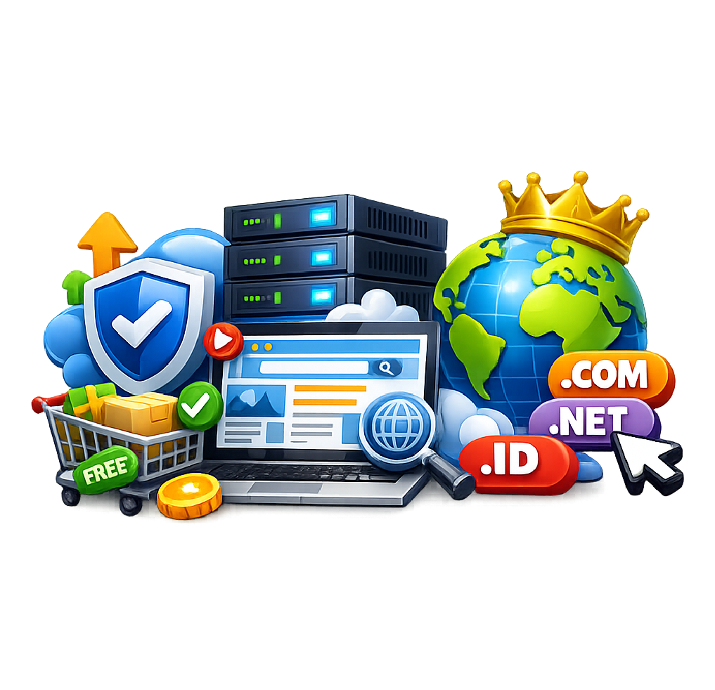 Harga Web Hosting Gratis Domain!
