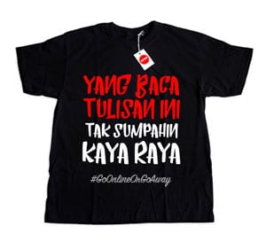 Kaos Lihat Sumpahin Kaya BOC2-Lihat Sumpahin Kaya