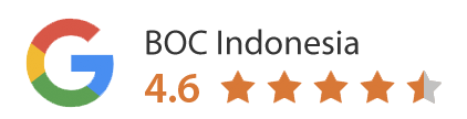 Rating BOC Indonesia di Google perusahaan web hosting murah