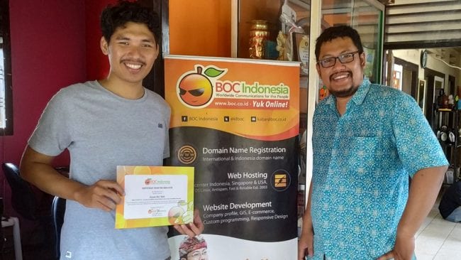 Job training Hasan di BOC