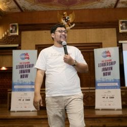 Hendra di Indonesia Marketeers Festival 2019 Bali presentasi untuk UKM di Bali