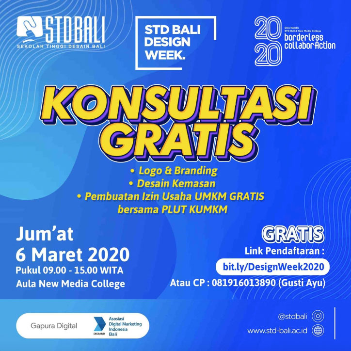STD Bali Design Week 2020