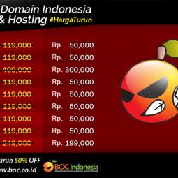 Promo Domain Indonesia & Hosting #HargaTurun #FightCovid19