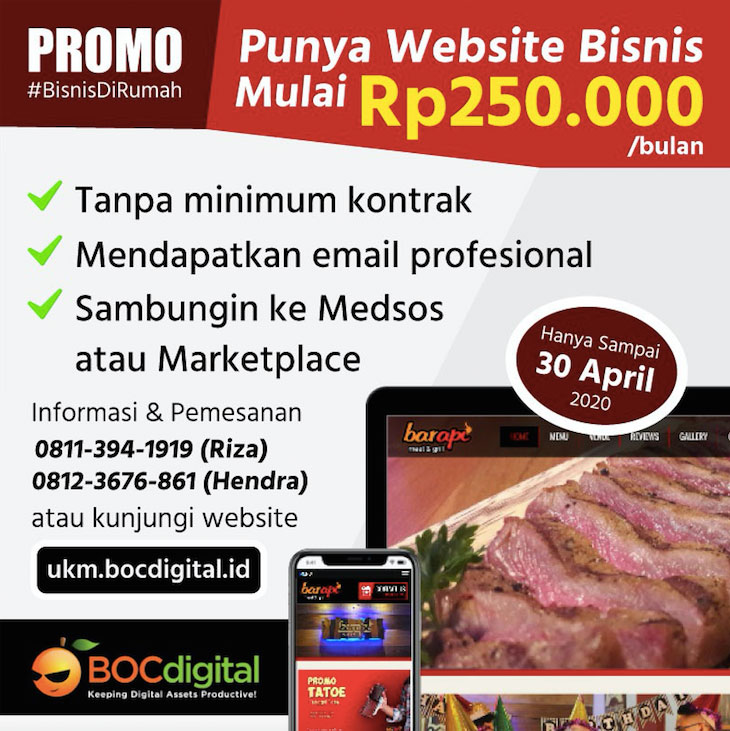 Promo website