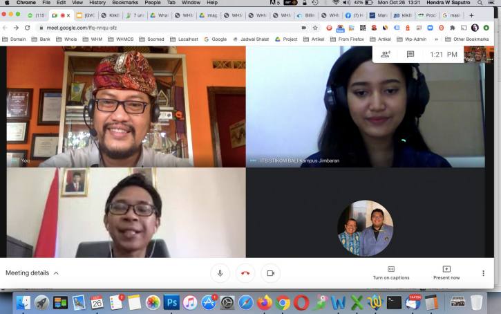 Webinar di ITB STIKOM Kampus Jimbaran