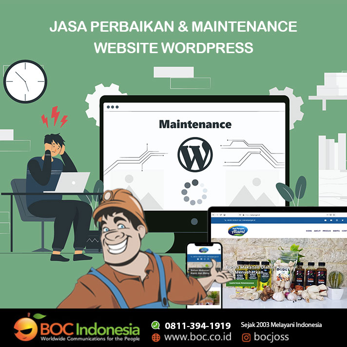Jasa Maintenance WordPress
