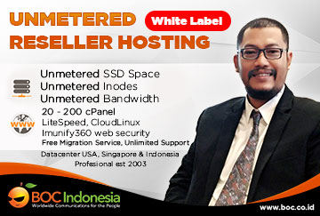 White Label Reseller Hosting Indonesia