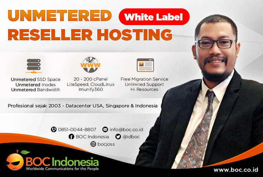 White Label Reseller Hosting Indonesia