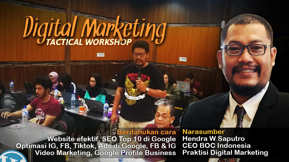 Workshop Digital Marketing Bali 2023