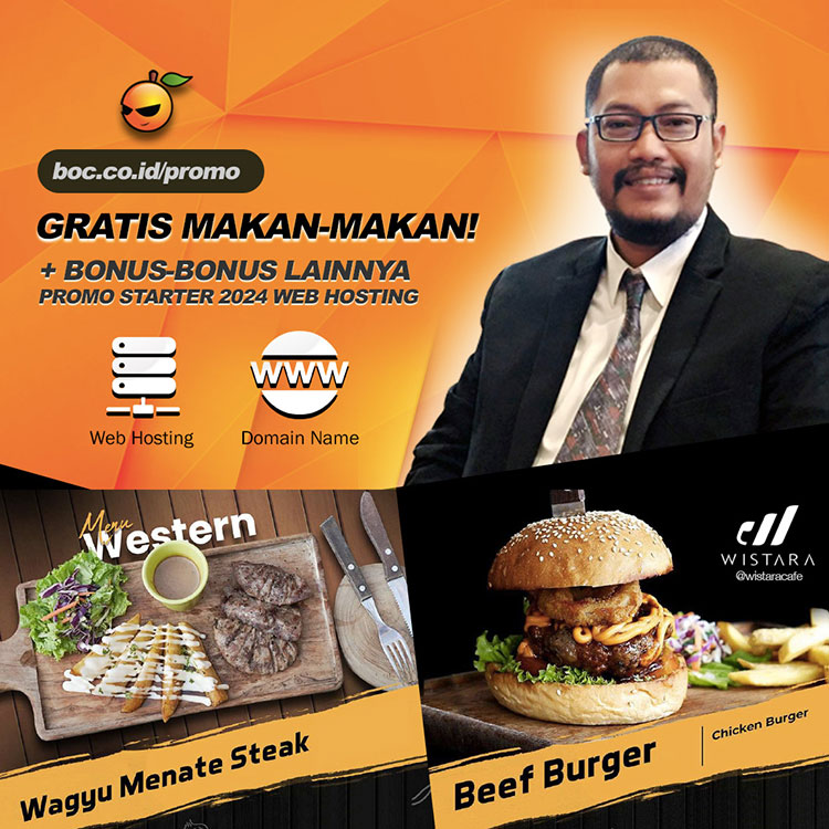 Promo Hosting Makan Makan